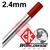 CK-T3327GT2  CK 2.4mm x 175mm (3/32 x 7 inch) 2% Thoriated Tungsten