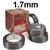 ED030641  Lincoln Electric Innershield NR-211-MP Self-shielded Flux Cored Wire 1.7mm Diameter 6.35 Kg Reel (Pack of 4)