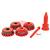 F000254  Kemppi 1.0mm Standard GT04 Drive Roll Kit for Stainless, MXP 37