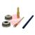F000333  Kemppi 0.6mm (SS/FE) V-Groove GT02C Drive Roll Kit #1