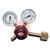 059526  Argon (Nevoc 300 Bar) 801/901 Single Stage Two Gauge Regulator, W30x2 Nevoc RH Cylinder Connection, 3/8