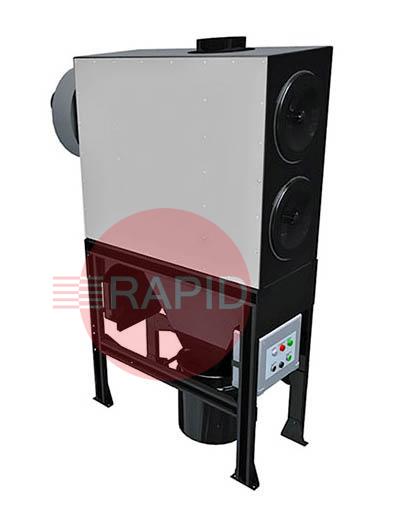 Plymovent MDB-2F MultiDust Bank (plug & play) Central Filter System ...