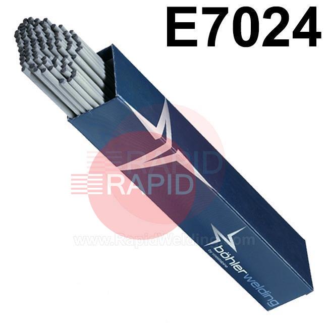 1907X  Bohler Phoenix SH Multifer 180 Rutile Electrodes. E7024