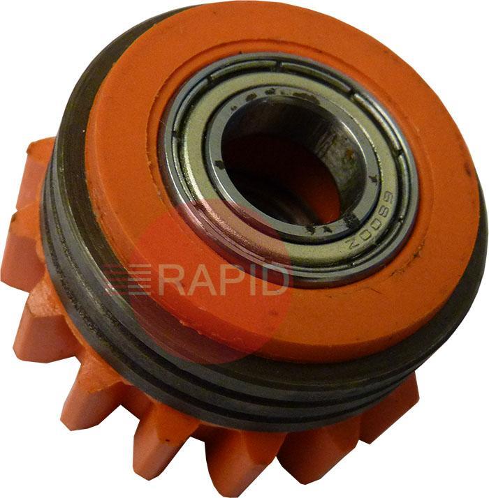 3137390  Kemppi Bearing Feed Roll. Orange,1.2mm V Groove