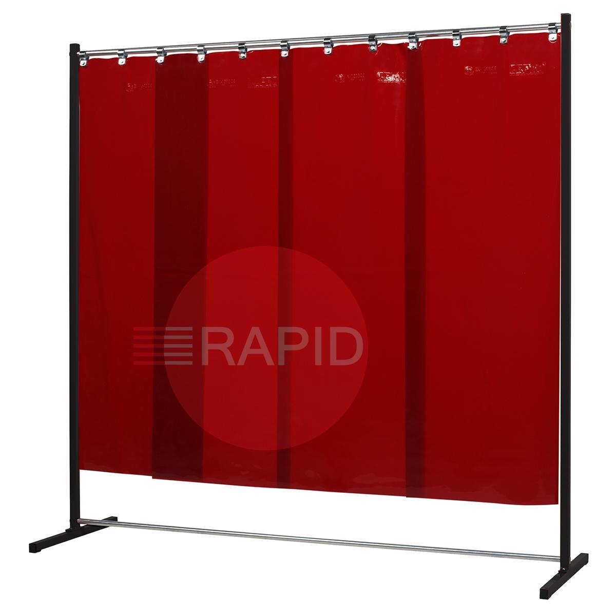 36.38.05  CEPRO Sprint Single Welding Screen with Orange-CE Sheet - 2m High x 2m Wide, Approved EN 25980