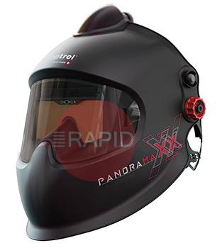 4441.880  Optrel Panoramaxx L Black Fresh Air Passive Laser Helmet with Colour Filter