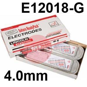 523898  Lincoln Electric Conarc 85 SRP Low Hydrogen Electrodes 4.0mm Diameter x 350mm Long. 12.0kg Carton (8 x 1.5kg 28 Rod Packs). E12018-G-H4R