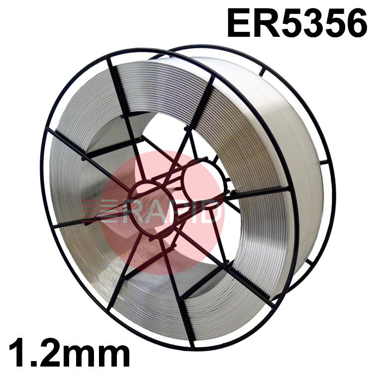 53561270  Bohler DNV 5356, 1.2mm Aluminium MIG Wire, 7Kg Reel, ER5356