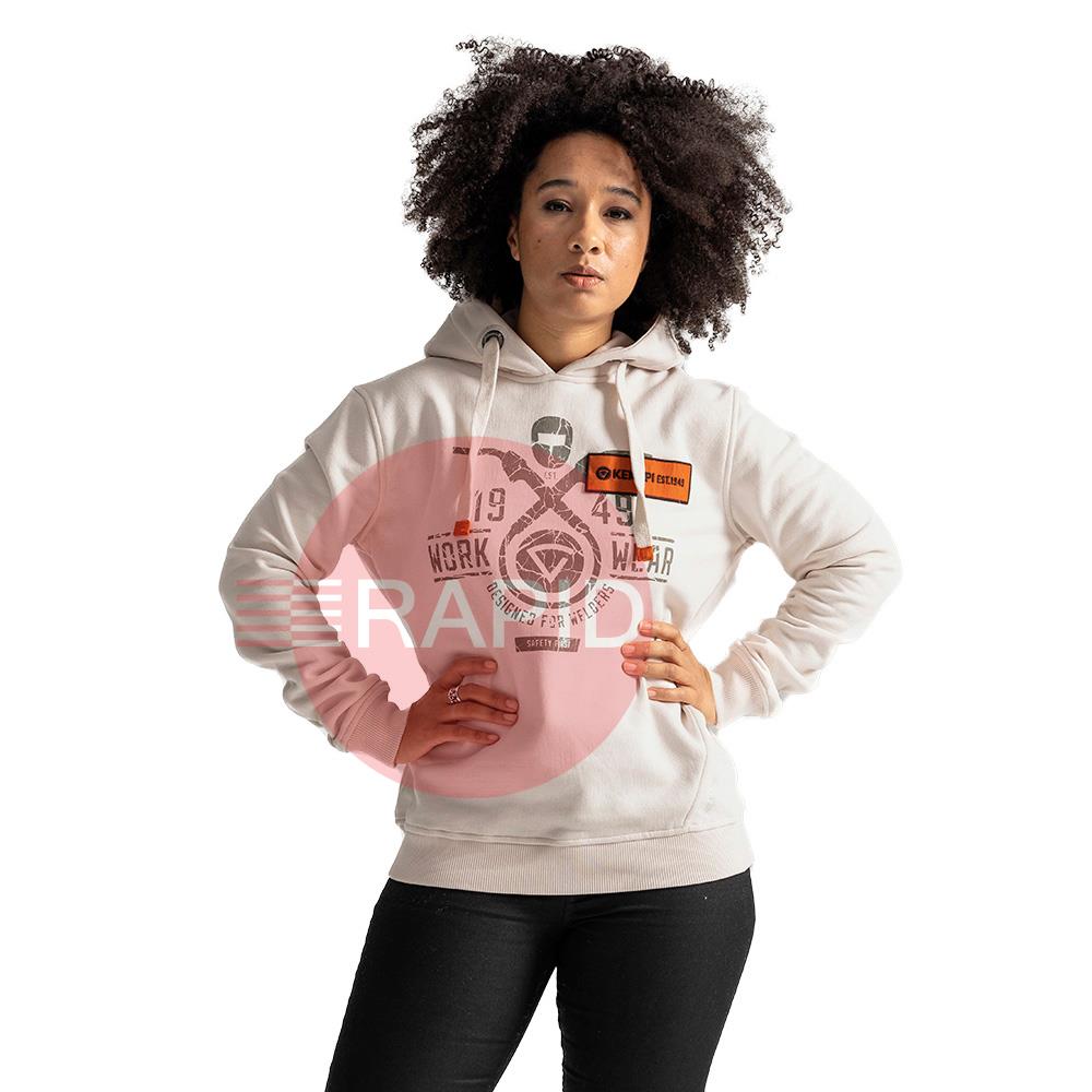 681280012F  Kemppi Wear 0024 Sand Women Hoodie