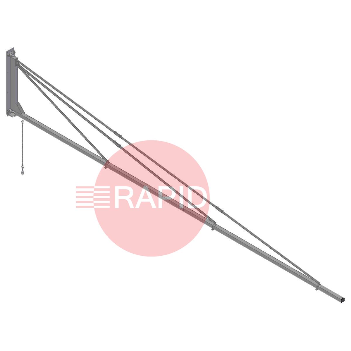 82.10.45.0600  CEPRO Heavy Duty Swivel Arm - 600cm Length