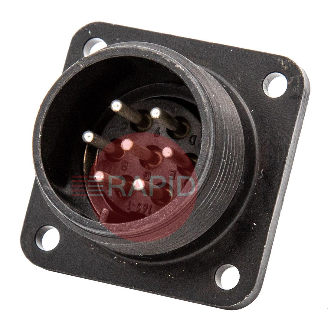 9770082  Kemppi S16 Press Amph Plug S16 - 7 Poles, Male