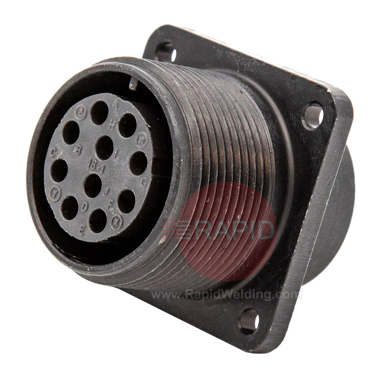 9770116  Kemppi Machine Socket - Female, 10 Poles