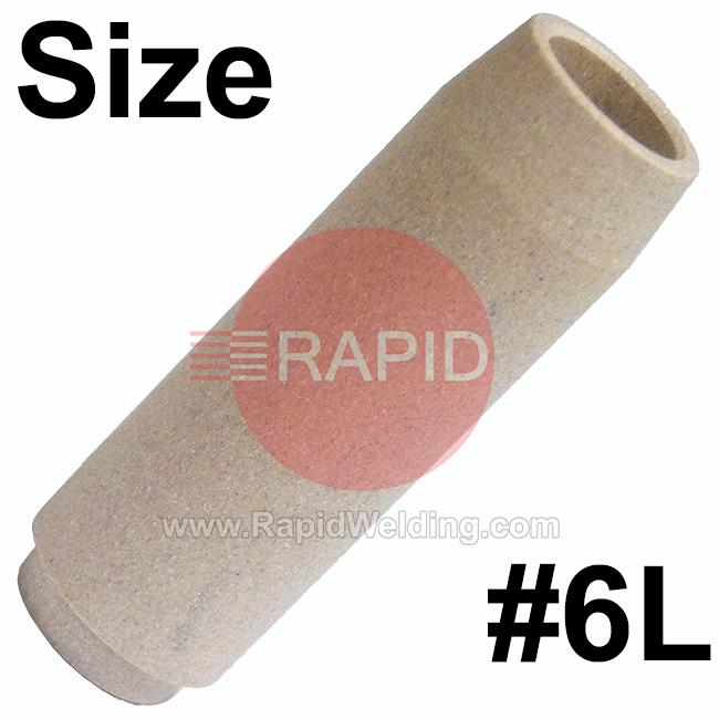CK-2C6L  Long Ceramic Nozzle 10mm Bore 796F73
