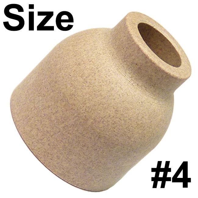 CK-8C4  CK Ceramic Cup Size #4, 6.4mm Bore, (1/4 x 5/8) 8 Series