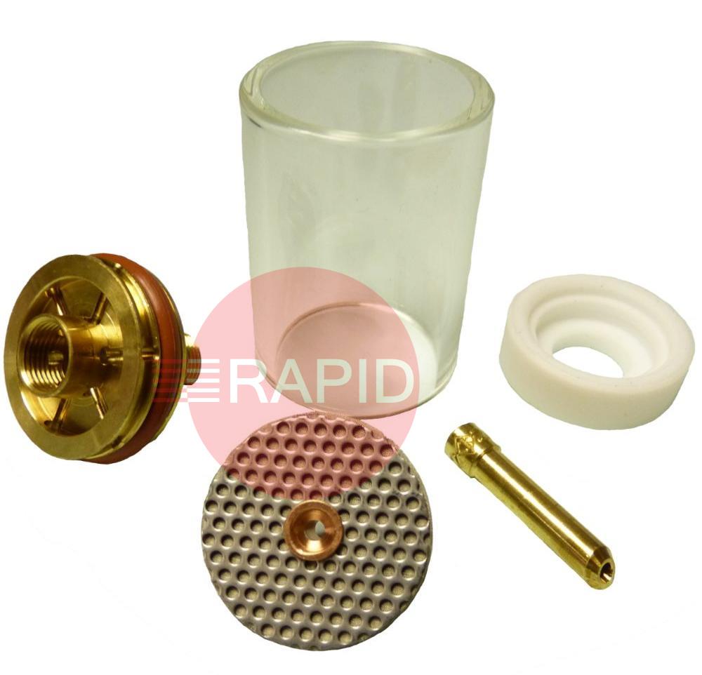 CK-D4GSXXXLD  CK 3 Series Large Diameter Gas Saver Kit, with Pyrex Cup