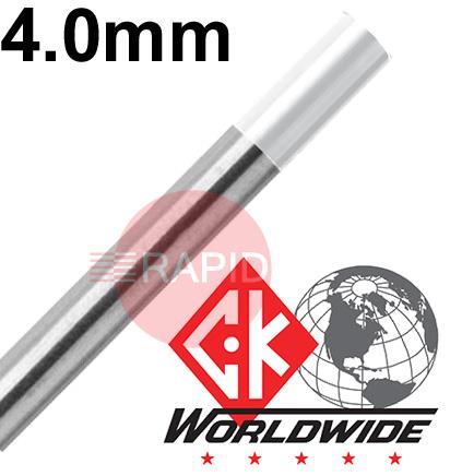 CK-T5327GZ  CK 4.0mm x 175mm ( 5/32 x 7 inch) 0.8% Zirconiated Tungsten