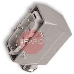 CON06CS  6 Way 16A Rectangular Cable Socket