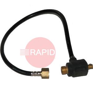 D162511  Dinse Adaptor with G3/8 Hose Connections. 9mm Spigot 16mm/25mm