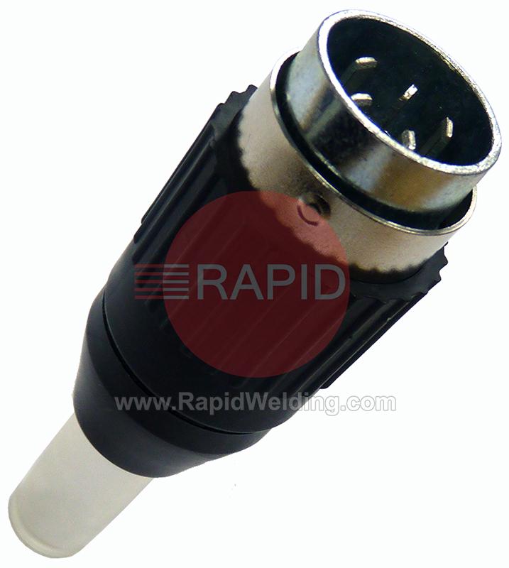 ERCP9  Lincoln 5 Pin Tuchel Plug W6100316R