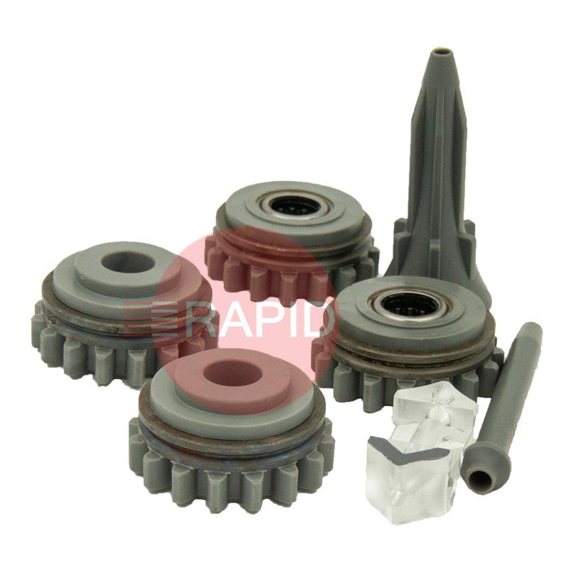 F000258  Kemppi 2.0mm Standard GT04 Drive Roll Kit for Stainless, MXP 37