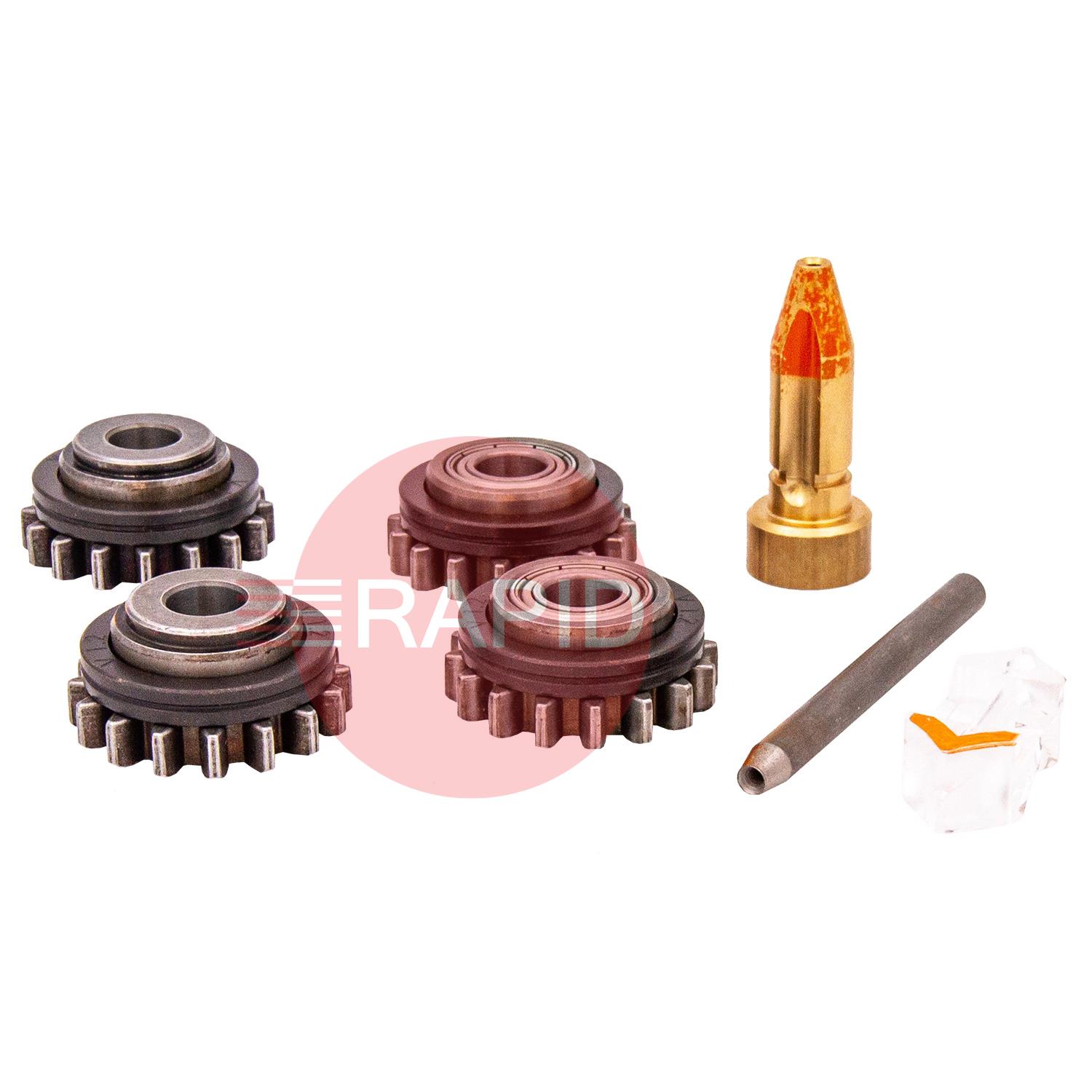 F000262  Kemppi 1.2mm GT04 Heavy Duty Drive Roll Kit for MXP 37