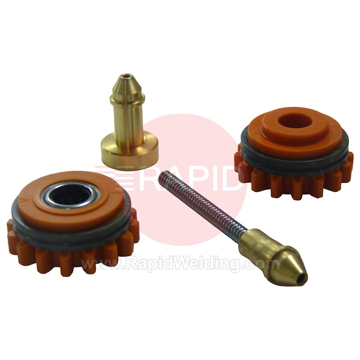 F000337  Kemppi 1.2mm GT02C Drive Roll Kit #1 for Fitweld 300