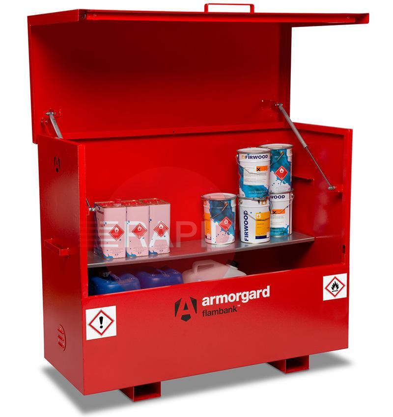 FBC5  Armorgard Flambank Hazardous Storage Chest 1585 x 675 x 1275