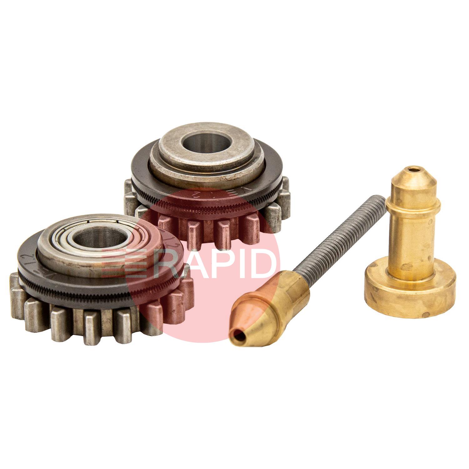 FEEDKIT_GT02FT3HD  Kemppi GT02 Heavy Duty Feed Roll Kit for Fitweld 300