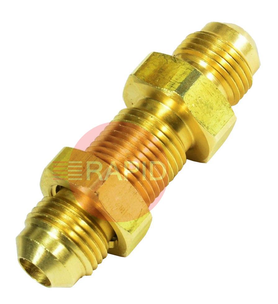 G3/8" Male to G1/8" Gas Bulkhead Fitting Welding Supplies from Rapid