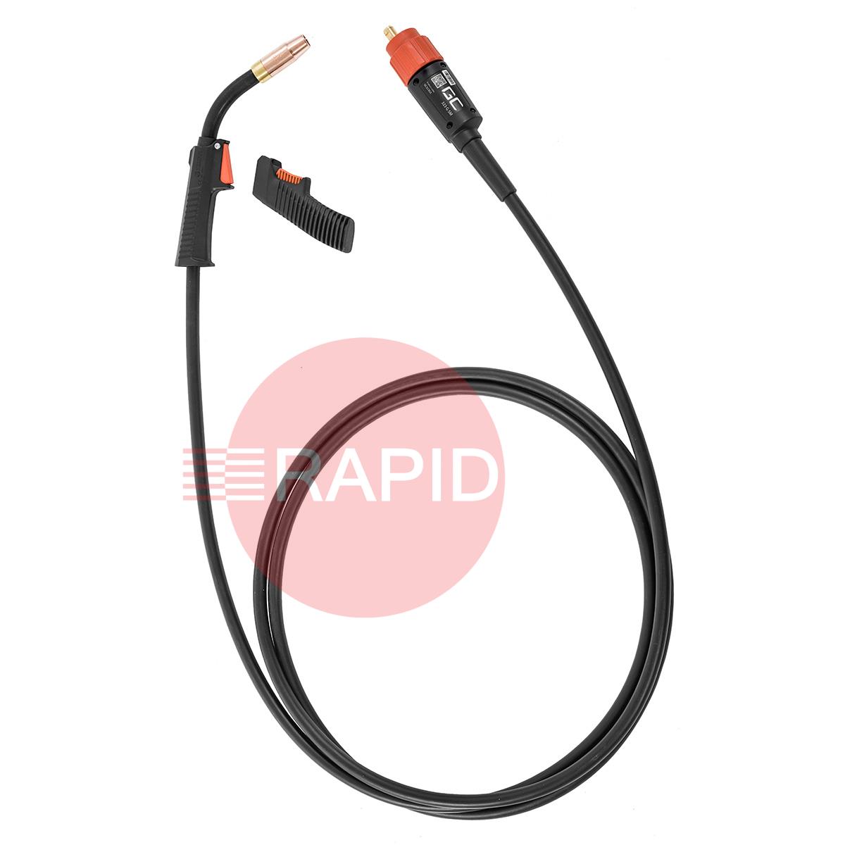 GC323G  Kemppi Flexlite GC K3 323G Air Cooled 320A MIG Torch, with Euro Connection