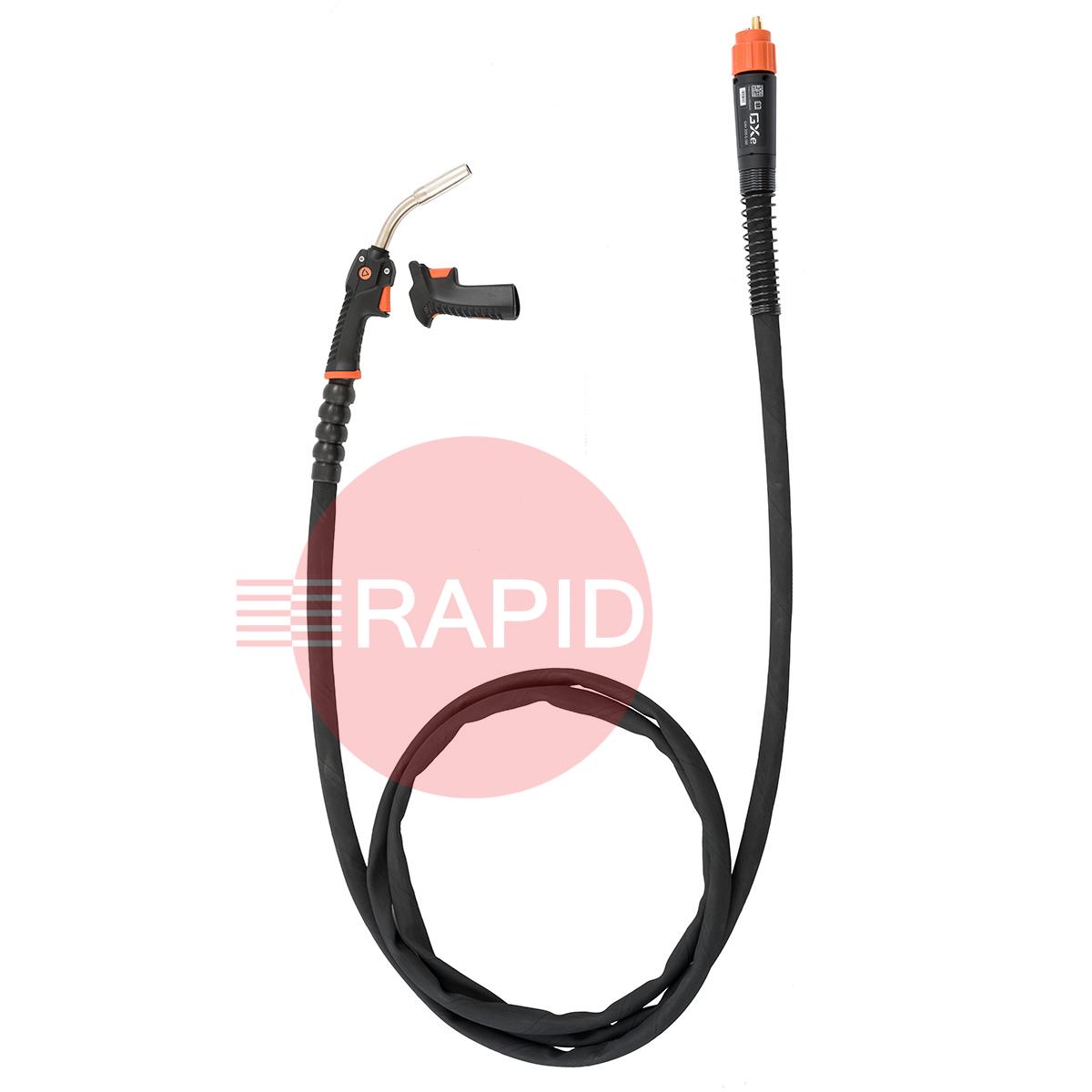 GXE205G  Kemppi Flexlite GXe K5 205G Air Cooled 200A MIG Torch, with Euro Connection