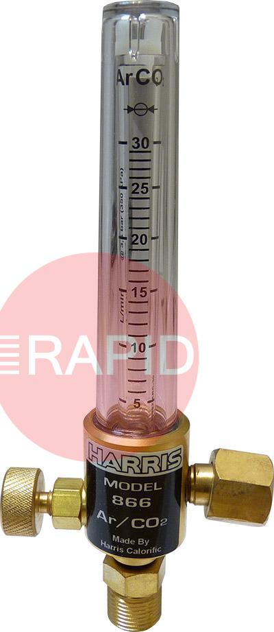 H1259  866 Flowmeter Argon, 30 lpm