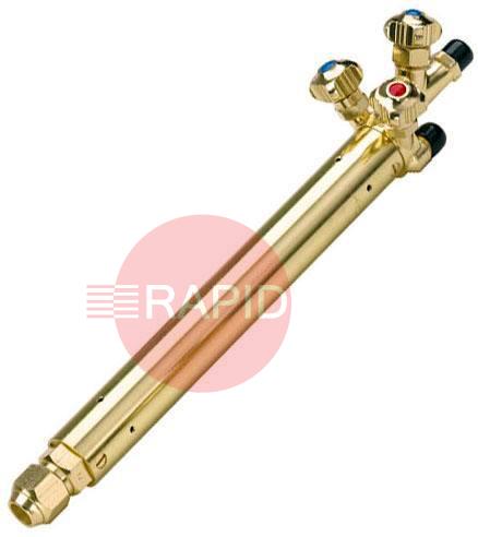 H3109  Harris 198-2TF Three Hose 32 x 250mm Barrel Machine Cutting Torch.