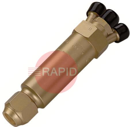 H3113  Harris 133-2F Three Hose 30 x 64mm  Barrel Machine Cutting Torch.