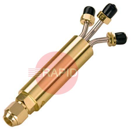 H3116  Harris 98-4BF Three Hose 35 x 110mm Barrel Machine Cutting Torch.