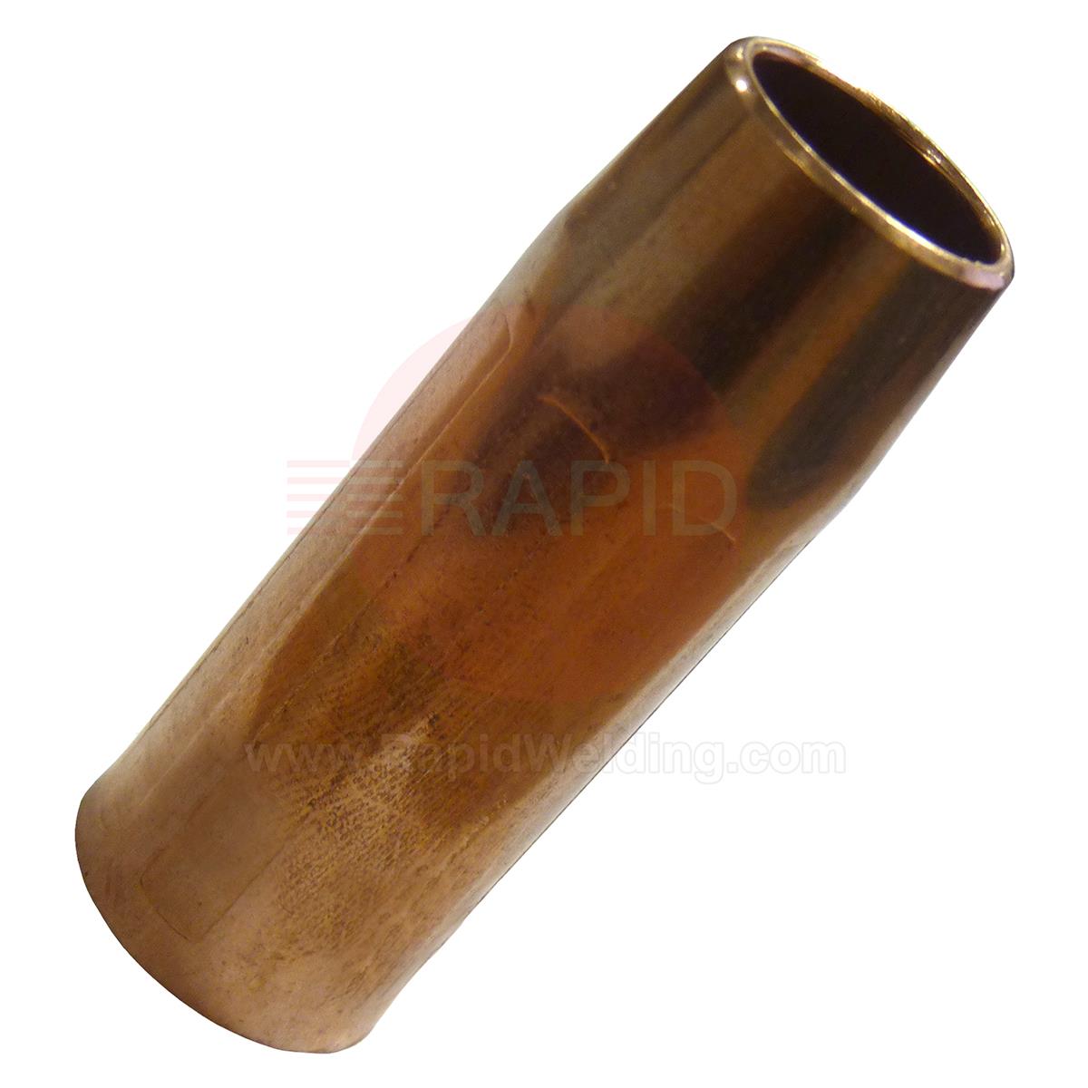 HD22-62  Tweco Heavy Duty Nozzle - Std, 15.9mm Bore, 22.2mm Outer Diameter
