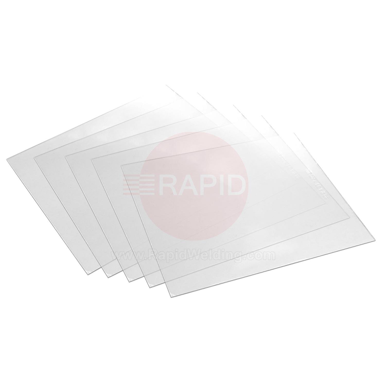 KP2898-1  Lincoln Viking 2450 / 3350 Clear Outer Lens - 114 x 133 x 1.0mm (Pack of 5)