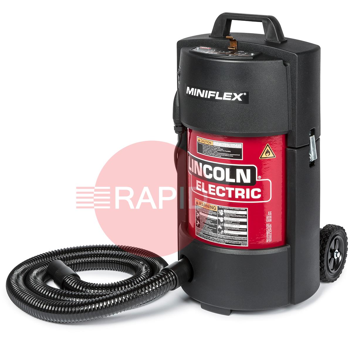 Lincoln-Miniflex  Lincoln Miniflex Portable Fume Extractor