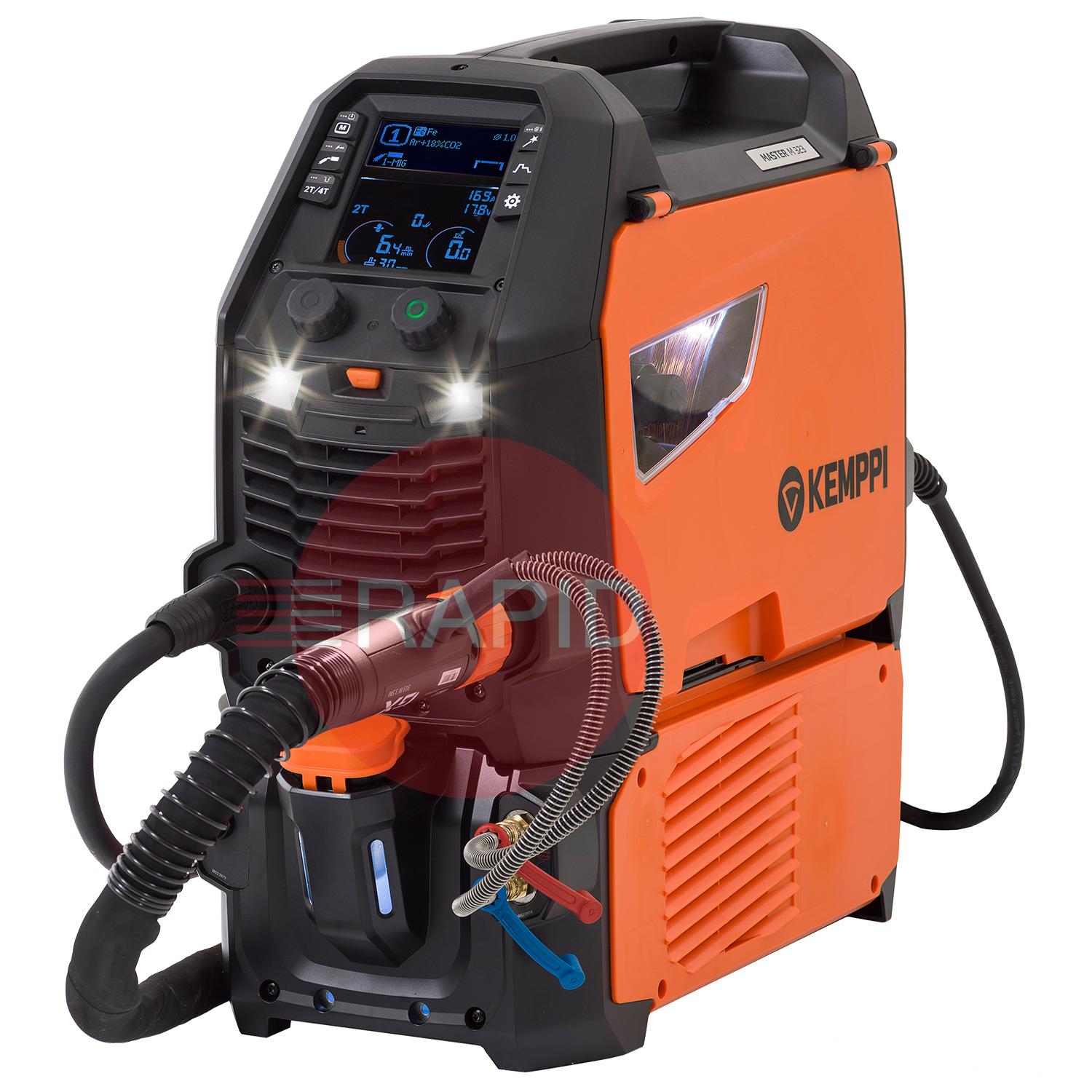 MASTERMIG-323-WC  Kemppi Master M 323 MIG Welder Water Cooled Package - 400v, 3ph