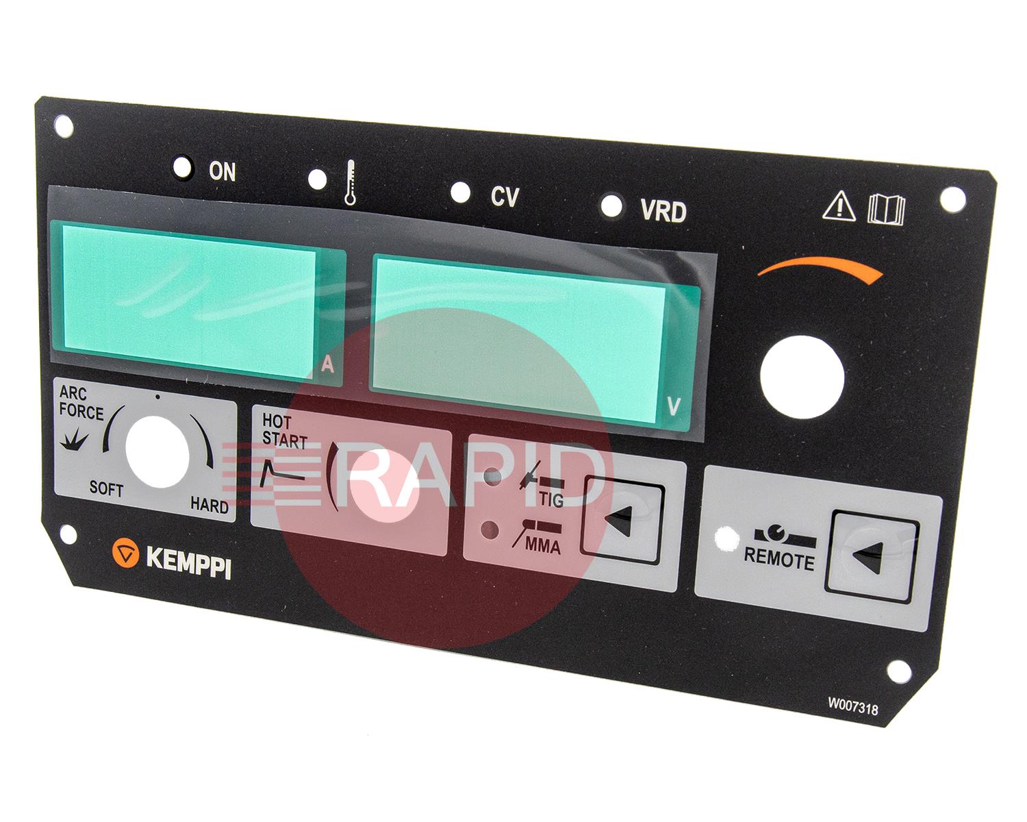 SP007318  Kemppi Master S Membrane Label