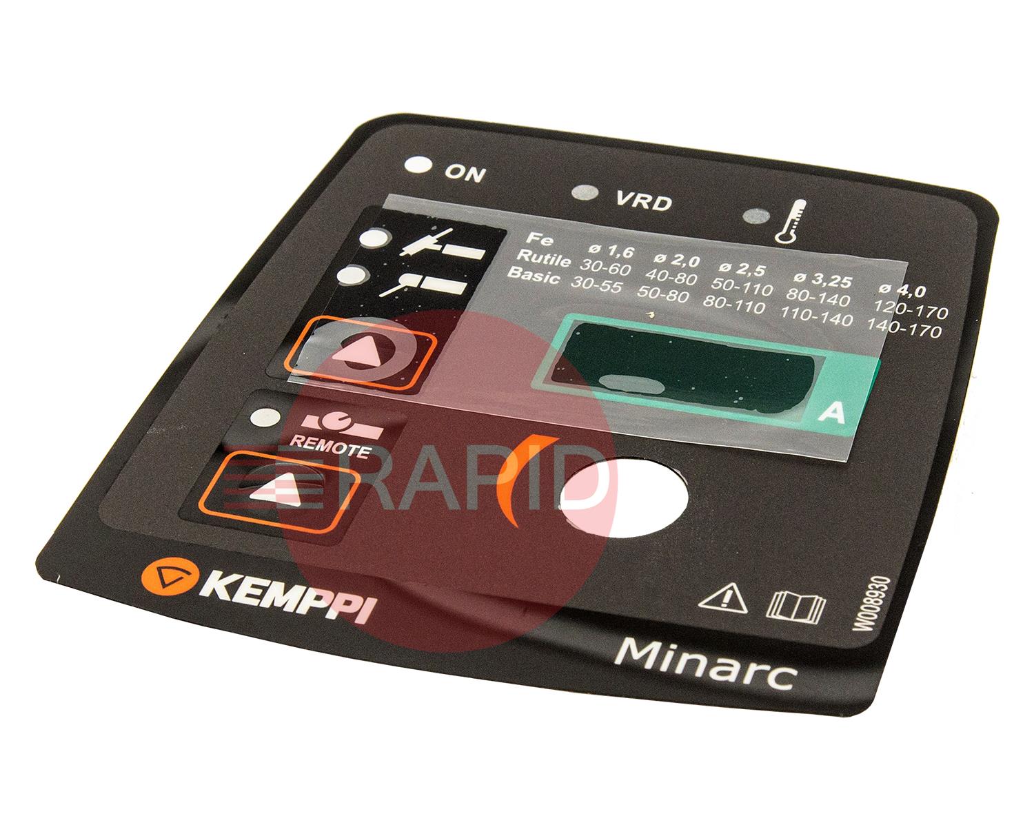 SP008930  Kemppi Minarc EVO 180 Membrane Panel