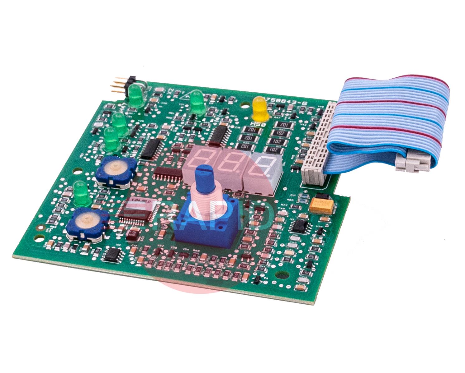 SPW004933  Kemppi Minarc EVO A001 Control Panel Card