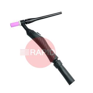 W000382783  Lincoln WTT2 17 EB Flex Head Air-Cooled TIG Torch with 5 Pin Plug, 8m