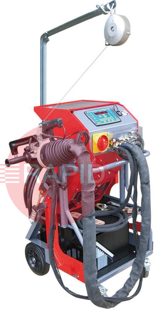 ZX3650EVOCX  Tecna Cobra Evolution 9,000 Amps Spot Welder Package with 'C' & 'X' Guns, PAS 125