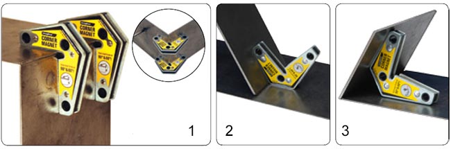 Outside Corner Magnets Applications
