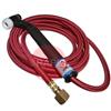 CK-CK1712RSFFX  CK17 Flex Head Gas Cooled TIG Torch With 1pc 4m Superflex Cable, G3/8 Machine Connection, 150 Amp @ 100% Duty Cycle