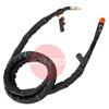 GF403GCS30D5  Kemppi Flexlite GF K3 403G CS 30D Air Cooled 400A Fume MIG Gun with Euro Connection - 5.0m