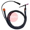 TX223G4  Kemppi Flexlite TX K3 223G Air Cooled 220 Amp Tig Torch, with 70° Angle Neck - 4m, 4 Pin