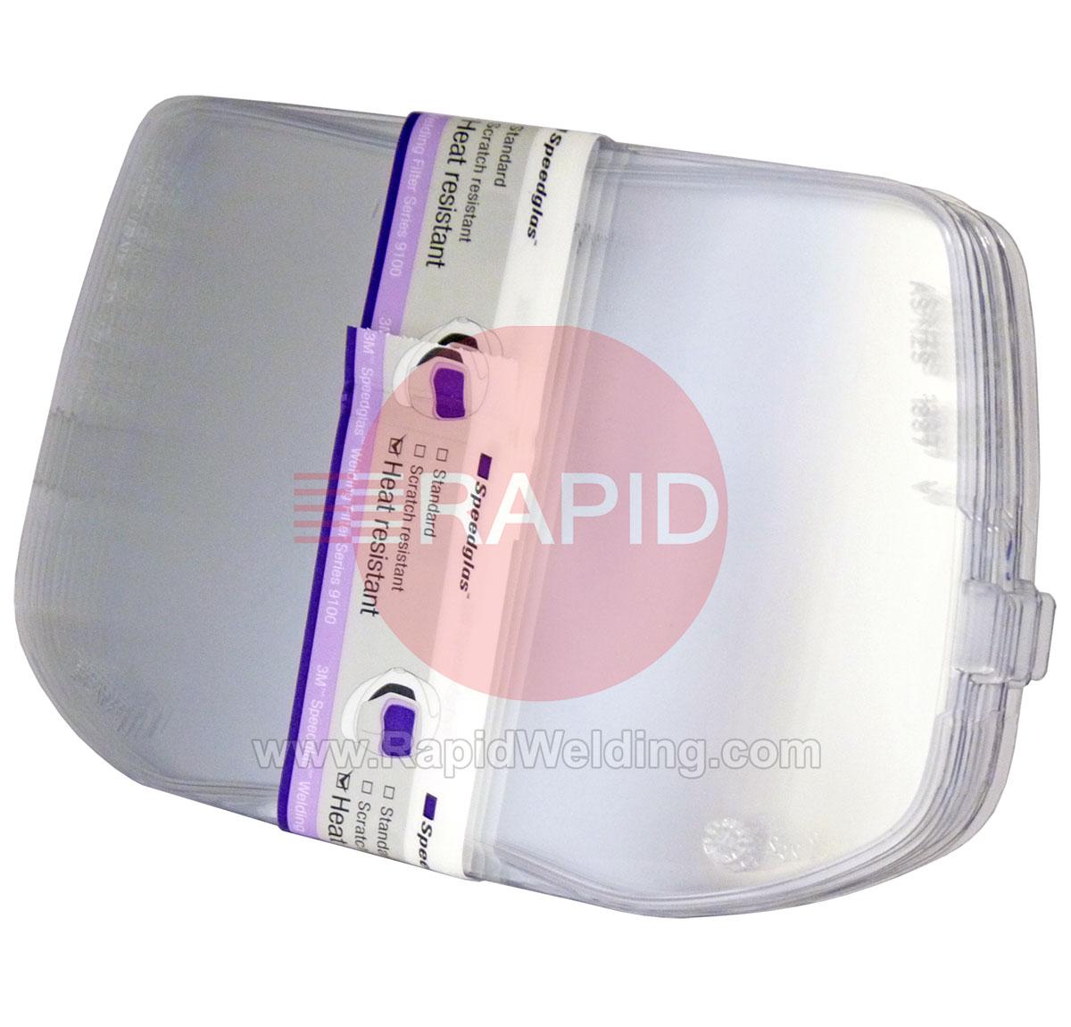 3M-527000  3M Speedglas 9100, G5-01/03 Scratch Resistant Outer Protection Plates (Pack of 10) 06-0200-52