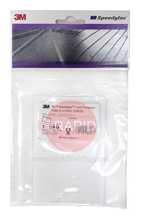 3M-528025  3M Speedglas 9100 XX/XXi, G5-01/03 Inner Protection Plate (Pack of 5) 06-0200-30
